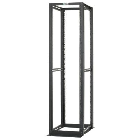 Panduit Rack, 4P, STL, 42RU, 30x23x79in, CNMH, BLK, EA R4PCN79